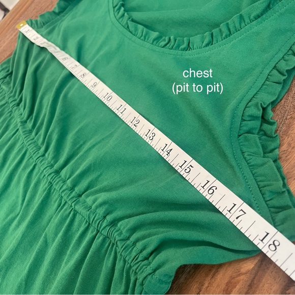 Polo Jeans Co Babydoll Top in Green - Picture 10 of 12